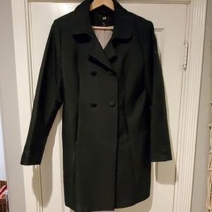 Navy Blue Womens Coat